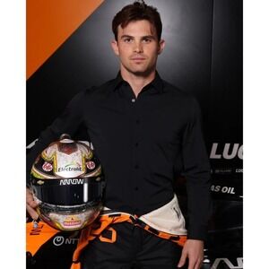 NWT Collars and Co Apex Performance Dress Shirt Black 2XL